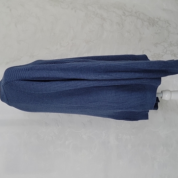 Croft & Barrow  Men's Dress/Casual Knit Crewneck Sweater Size XXL Americana Blue - Picture 7 of 10